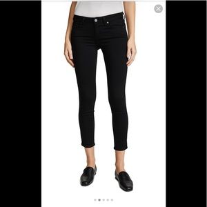 Paige verdugo crop black jeans